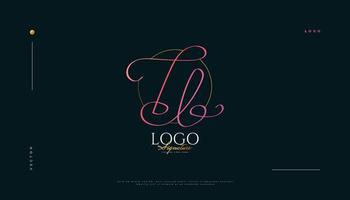 jb design de logotipo de assinatura inicial com estilo de caligrafia elegante e minimalista. inicial j e um design de logotipo para identidade de marca de casamento, moda, joias, boutique e negócios vetor