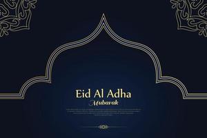 eid al adha mubarak fundo islâmico vetor