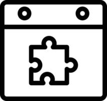 ilustração vetorial de quebra-cabeça em ícones de símbolos.vector de qualidade background.premium para conceito e design gráfico. vetor