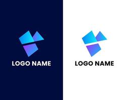 modelo de design de logotipo moderno letra y e m vetor