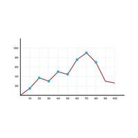 vetor de gráfico gráfico para apresentação de ícone de símbolo de site