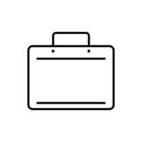 vetor de mala para apresentação do ícone do símbolo do site