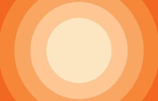 luz de fundo do círculo laranja para gradação escura, espaço de cópia, conceito fresco, estações, outono, ilustração vetorial de papéis de parede de verão vetor