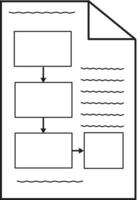 ícone de plano de negócios. ícone de plano de negócios para o design do seu site, logotipo, aplicativo, interface do usuário. vetor