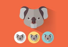 Koala Vector Portraits