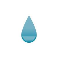 design de ilustração vetorial de logotipo de gota de água vetor