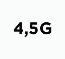 4g ícone vector ilustração logotipo estilo plano na moda