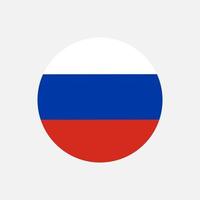 país Rússia. bandeira da rússia. ilustração vetorial. vetor