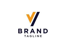 abstrato letra inicial y logotipo. estilo de origami amarelo isolado no fundo branco. utilizável para logotipos de negócios e branding. elemento de modelo de design de logotipo de vetor plana.