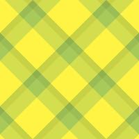 padrão sem costura em cores brilhantes de amarelo e verde limão para xadrez, tecido, têxtil, roupas, toalha de mesa e outras coisas. imagem vetorial. vetor