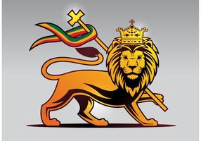 Vetor do leão de Judah
