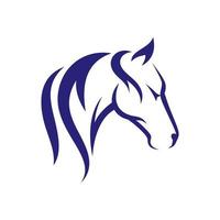 modelo de vetor de logotipo de cavalo