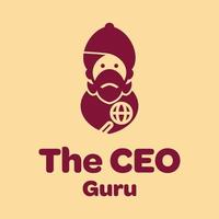 o logotipo do ceo guru vetor