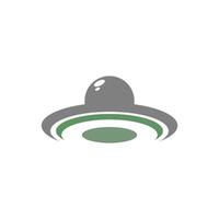 vetor de modelo de ilustração de design de ícone de logotipo ufo