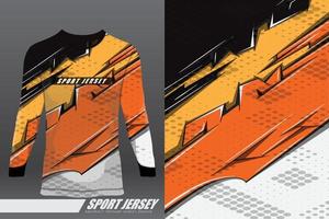 design esportivo de camiseta para corrida, jersey, ciclismo, futebol, jogos, motocross vetor