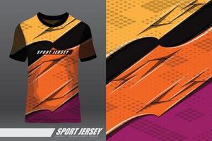 design esportivo de camiseta para corrida, jersey, ciclismo, futebol, jogos, motocross vetor