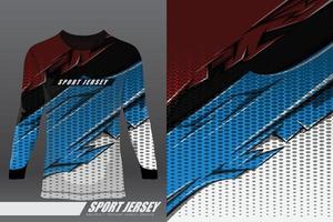 design esportivo de camiseta para corrida, jersey, ciclismo, futebol, jogos, motocross vetor