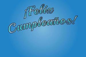 feliz aniversário banner, base e sinal vetor