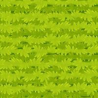 grama dos desenhos animados de textura perfeita, padrão de plantas verdes para papel de parede. ilustração vetorial pano de fundo orgânico para o jogo gui. vetor