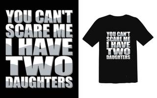 vetor de design de camiseta tipográfica do dia dos pais, design de camiseta de pai moderno