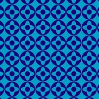 rodada repetindo simples padrão geométrico azul vetor