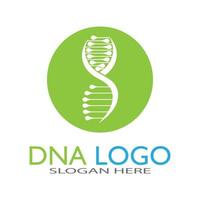 modelo de design de logotipo de vetor de DNA logotipo médico moderno símbolo de ícone de ciência de laboratório Vetor de sinal de farmacologia colorido