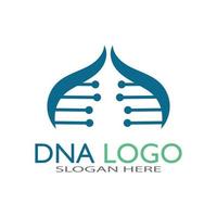 modelo de design de logotipo de vetor de DNA logotipo médico moderno símbolo de ícone de ciência de laboratório Vetor de sinal de farmacologia colorido