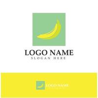 vetor de design de ícone de logotipo de frutas de banana