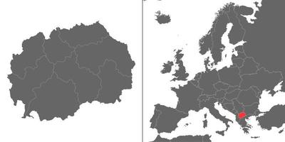 mapa com localização vetor