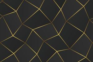 padrão abstrato geométrico dourado. vetor