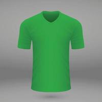 modelo de camisa para jersey. vetor