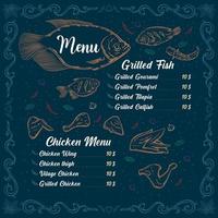 Menu And Banner