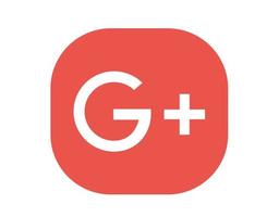 google social media ícone logotipo abstrato símbolo ilustração vetorial vetor