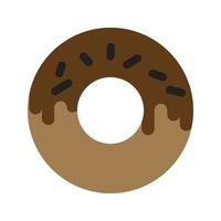 vetor de donut para apresentação do ícone do símbolo do site