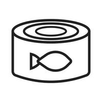 peixe pode vetor para apresentação do ícone do símbolo do site