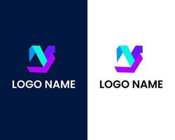 modelo de design de logotipo letra y vetor