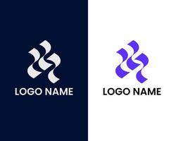 modelo de design de logotipo de negócios letra w vetor