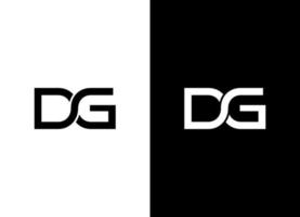 arquivo de vetor gratuito de ilustração vetorial de logotipo de letra dg ou gd