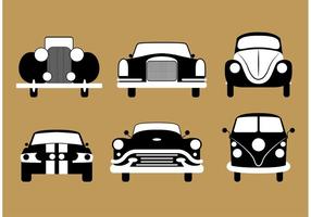 Vetores de carros vintage