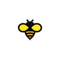 ilustração em vetor dos desenhos animados de uma abelha voando. ícone de abelha