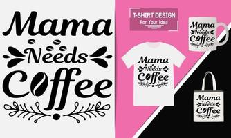 design de camiseta de café camiseta de vetor de café camiseta de amante de café