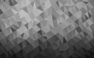 textura de triângulo embaçado vetor cinza escuro prata.