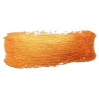 textura metálica abstrata do curso da mancha da pintura do ouro do vetor. amostra de maquiagem. mancha de cor acrílica vetor