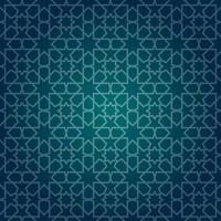 padrão de ramadã com gradiente azul escuro vetor