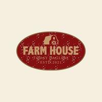 agricultura emblema logotipo fazenda estilo retrô design abstrato vetor ícone ilustração gráfico