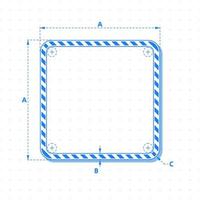 planta de banner com componentes de um desenho de engenharia. tecnologia digital e design de engenharia. maquete vazia para texto e gráfico. vetor