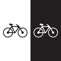 design de ilustração de logotipo de bicicleta vetor