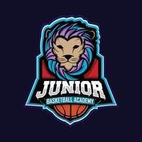 logotipo do time de basquete do leão