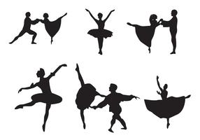 Vetores de ballet de nozes