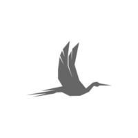 ilustração de ícone de logotipo de pássaro vetor